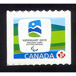 canada stamp 2307b paralympic emblem p 2009