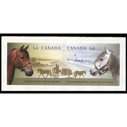 canada stamp 2330a se canadian horses 2009