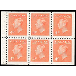 canada stamp 306bi king george vi 1951