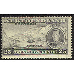 newfoundland stamp 242b sealing fleet 25 1937