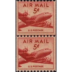 us stamp c air mail c37lpa dc 4 skymaster 10 1948