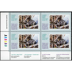 canadian wildlife habitat conservation stamp fwh7 black duck 8 50 1991 PB