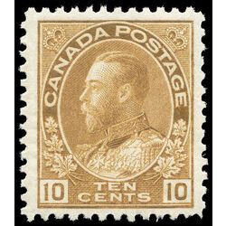 canada stamp 118b king george v 10 1925 M VFNH 001