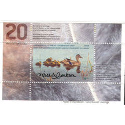 canadian wildlife habitat conservation stamp fwh20d mallard ducks 8 50 2004