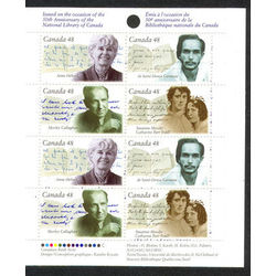 canada stamp 1997b national library of canada canadian authors 2003
