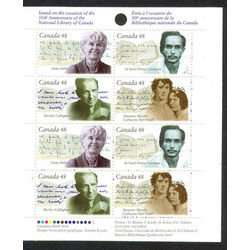 canada stamp 1997b national library of canada canadian authors 2003