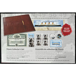 2012 canada post limited edition titanic collector s set
