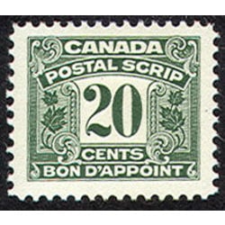 canada revenue stamp fps33 postal scrip second issue 20 1967