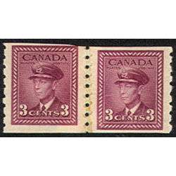 canada stamp 266re pa king george vi 1943