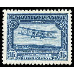 newfoundland stamp 170 first nonstop transatlantic flight 15 1930 M VF 004