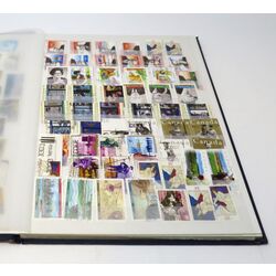 3 used lighthouse 16 page stockbooks