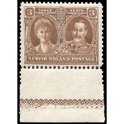 newfoundland stamp 147ii king george v queen mary 3 1928