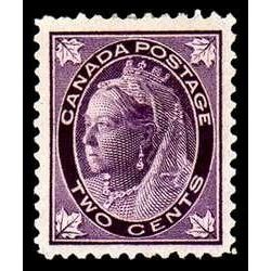 canada stamp 68ii queen victoria 2 1897