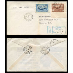 canada stamp 268 eastern farm scene 8 1946 FDC 016