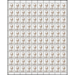 canada stamp 592 louis st laurent 7 1974 M PANE BL