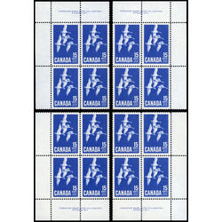 canada stamp 415 canada goose 15 1963 PB SET %231