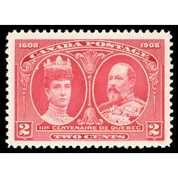 canada stamp 98 king edward vii queen alexandra 2 1908 M VFNH 031