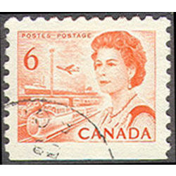 canada stamp 459vii queen elizabeth ii transportation 6 1968