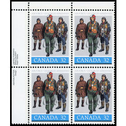 canada stamp 1043 pilots in flying dress 32 1984 PB UL