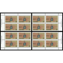 canada stamp 1030 papal coat of arms and map 32 1984 PB SET