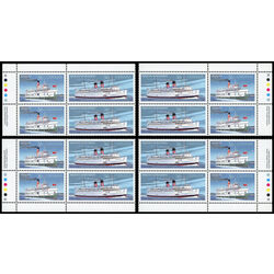 canada stamp 1140a canadian steamships 1987 PB SET