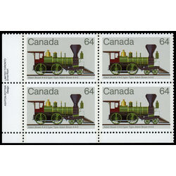 canada stamp 1002 adam brown 4 4 0 type 64 1983 PB LL