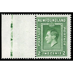 newfoundland stamp 245iii king george vi 2 1938