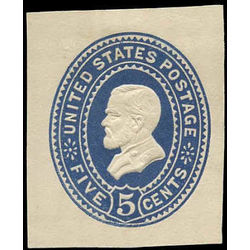 us stamp postal stationery u u331 grant 5 1887