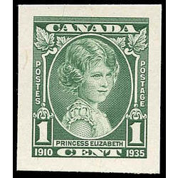 canada stamp 211p princess elizabeth 1 1935