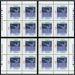 canada stamp 1197 figure skating 43 1988 PB SET