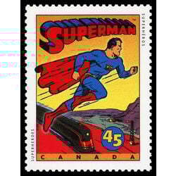 canada stamp 1579 superman drawing by joe shuster 45 1995