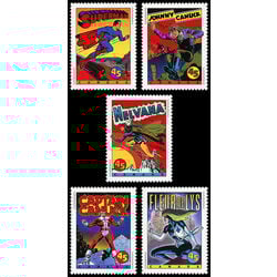canada stamp 1579 83 comic book superheroes 1995
