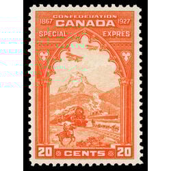 canada stamp e special delivery e3 confederation issue 20 1927 M VFNH 009