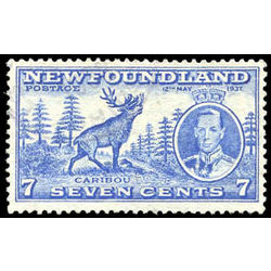 newfoundland stamp nf235a caribou 7 1937