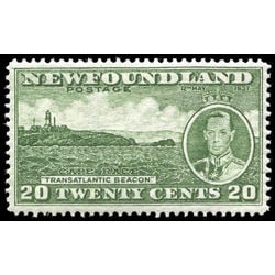 newfoundland stamp 240ii cape race 20 1937