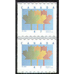 canada stamp 1878pa stylized maple leaf 2000