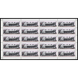 canada stamp 1120 cn class u 2 a 4 8 4 type 39 1986 M PANE BL
