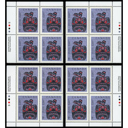 canada stamp 1296 children of the raven 78 1990 PB SET