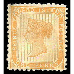 prince edward island stamp 4a queen victoria 1d 1862