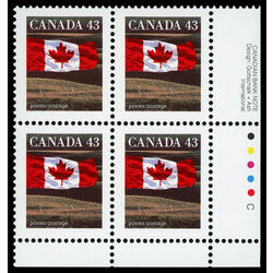 canada stamp 1359x flag over field 43 1995 PB LR
