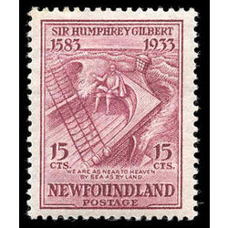 newfoundland stamp 222i gilbert on the squirrel 15 1933