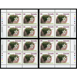 canada stamp 1371 stanley plum 84 1991 PB SET
