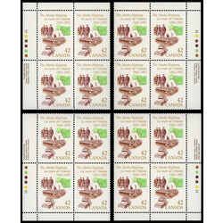 canada stamp 1413 the alaska highway 42 1992 PB SET