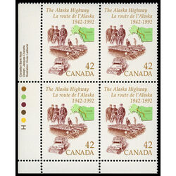 canada stamp 1413 the alaska highway 42 1992 PB LL