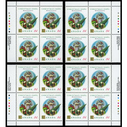 canada stamp 1454 weihnachtsmann 84 1992 PB SET