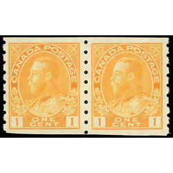 canada stamp 126 pair king george v 2 1923