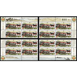 canada stamp 1993 korea armistice 48 2003 PB SET
