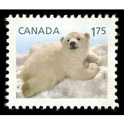 canada stamp 2424d polar bear 1 75 2011