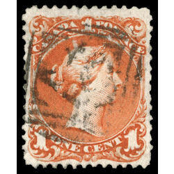 canada stamp 22ii queen victoria 1 1868 U VF 016