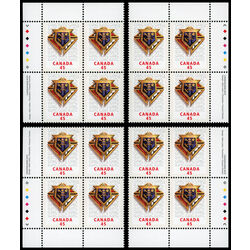 canada stamp 1656 knights of columbus 45 1997 PB SET